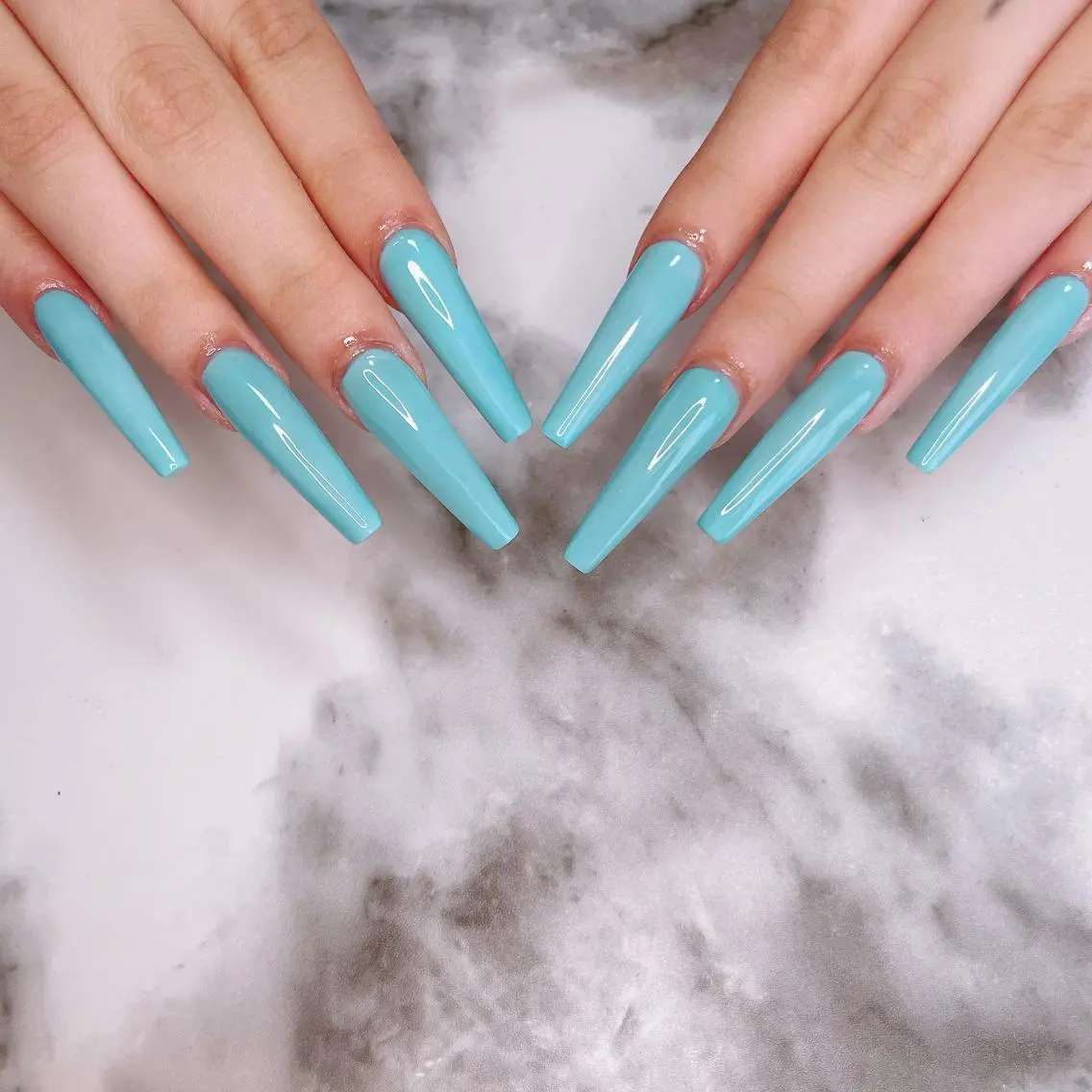 ネイル ロングネイル Kayo 💅のネイルデザイン