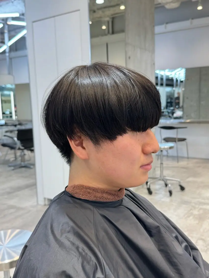 ショート パーマ 縮毛矯正 fifth 児玉達哉 当日予約🙆のヘアスタイル