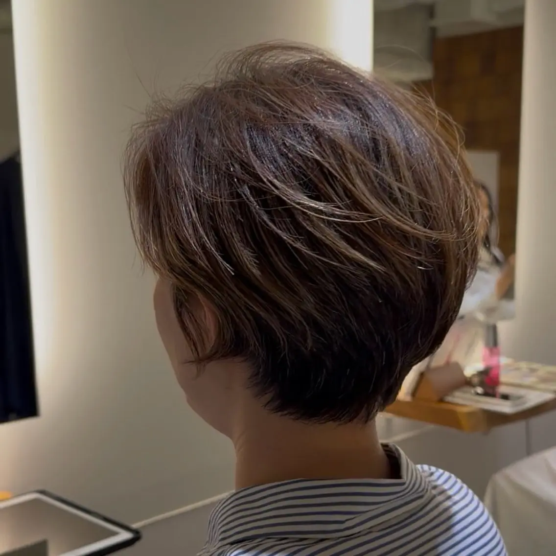 ショート ハンサムショート ボブ 似合わせカット ショートヘア パーソナルカラー🌈 /骨格診断/ゆうきのヘアスタイル