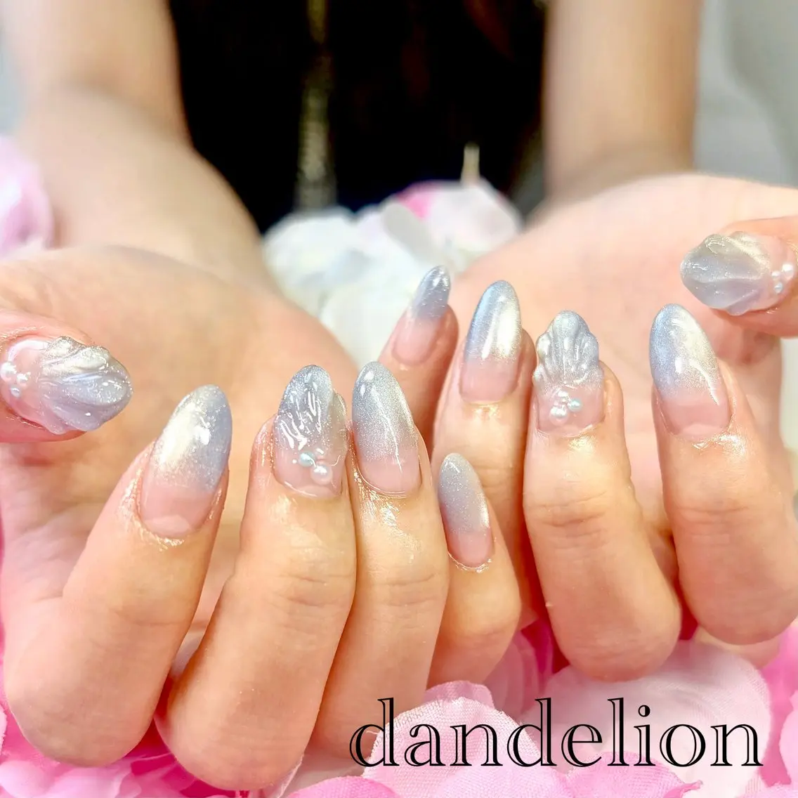 ネイル ハンドネイル ハンドケア dandelion ダンデライオンのネイルデザイン