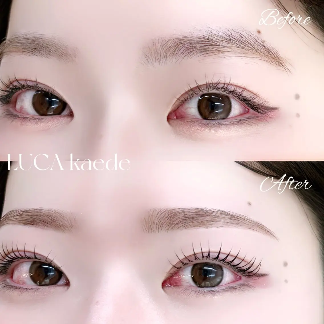 ミニモ学割U24🌸美眉WAX【間引き・メイク込】➕まつ毛パーマ“デザイン自由◎”【トリートメント・コーティング付】の写真