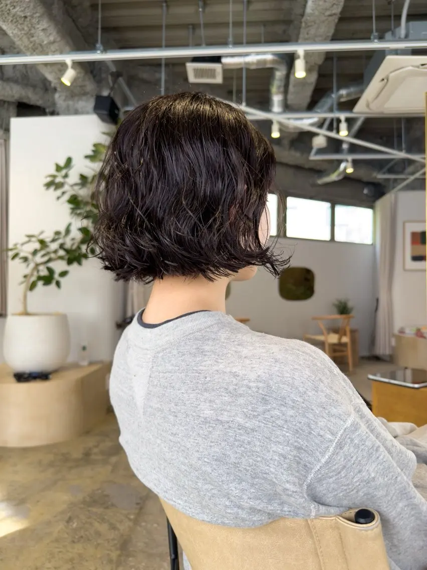 レディース限定 カットモデル トリートメント付きの写真