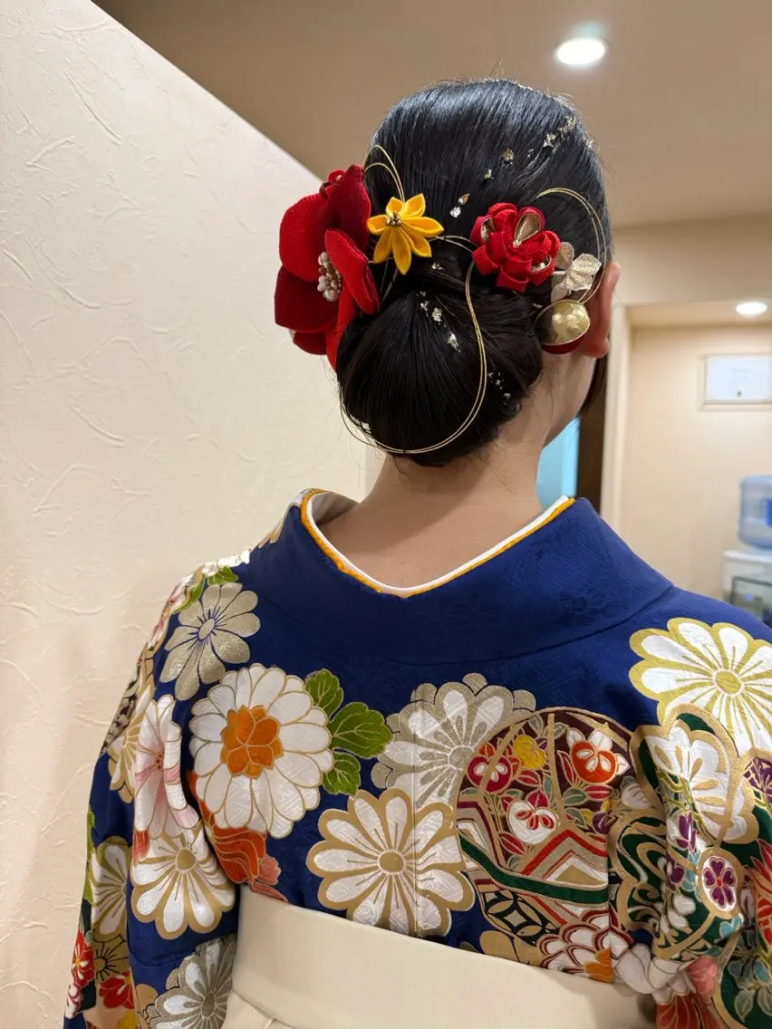着付け ヘアアレンジ✨ますだ むなのヘアスタイル