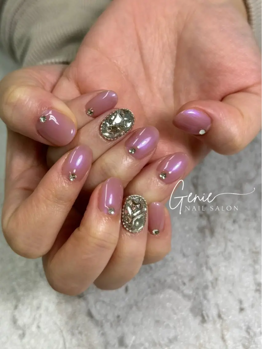 ネイル ニュアンスネイル ハンドネイル Nail salon Genieのネイルデザイン