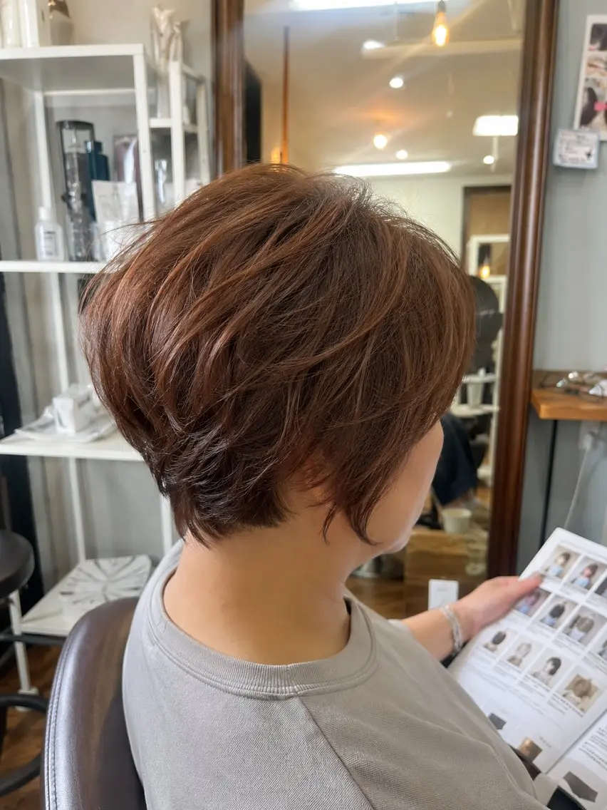 ショート tomo miのヘアスタイル