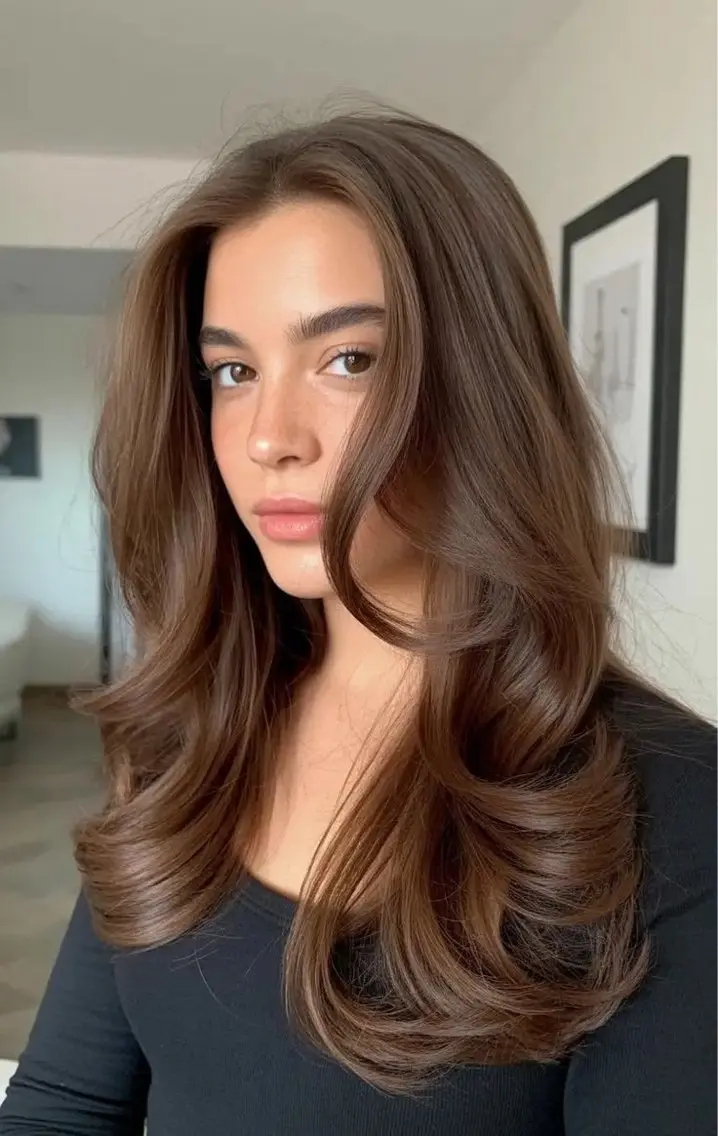 カラー ヘアカラー 日住 風香のヘアスタイル