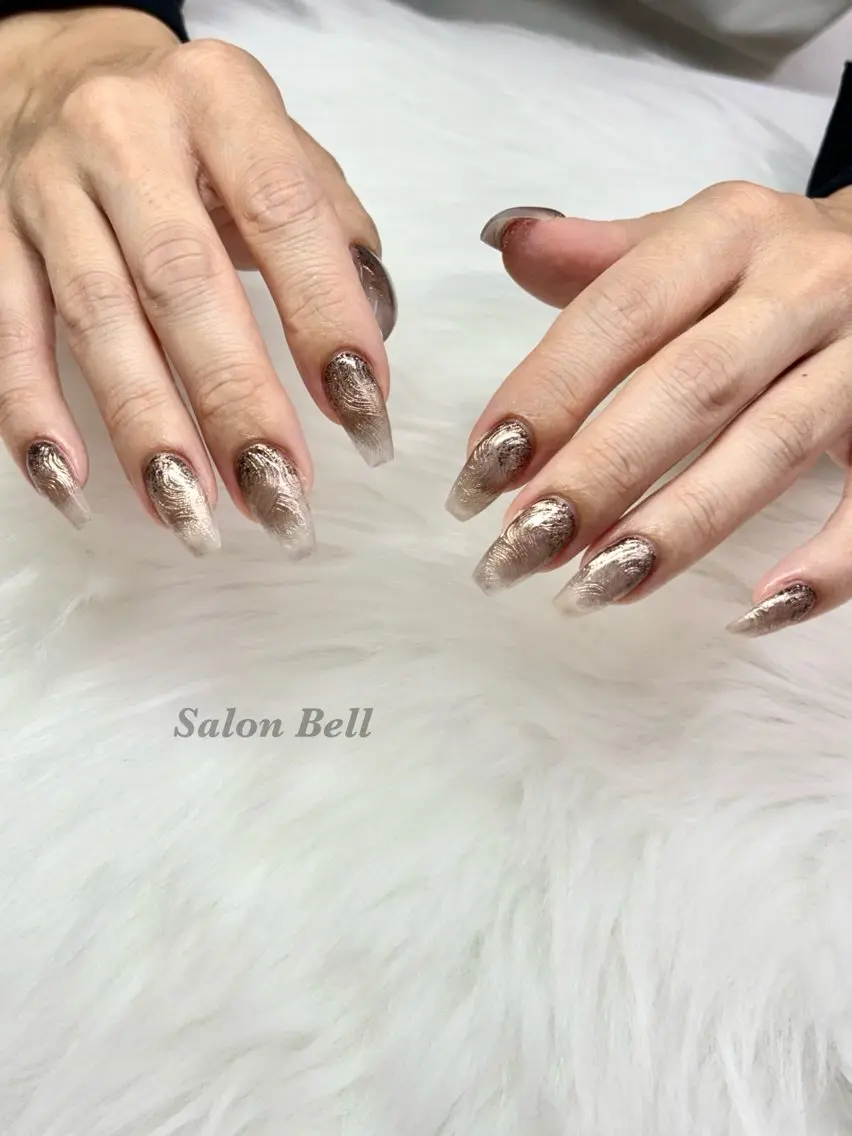 ネイル ニュアンスネイル ハンドネイル totalsalon Bellのマツエク・マツパデザイン