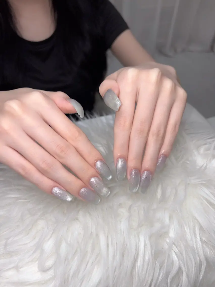 ロング ハンドネイル NENENAIL 【シヨン】のネイルデザイン