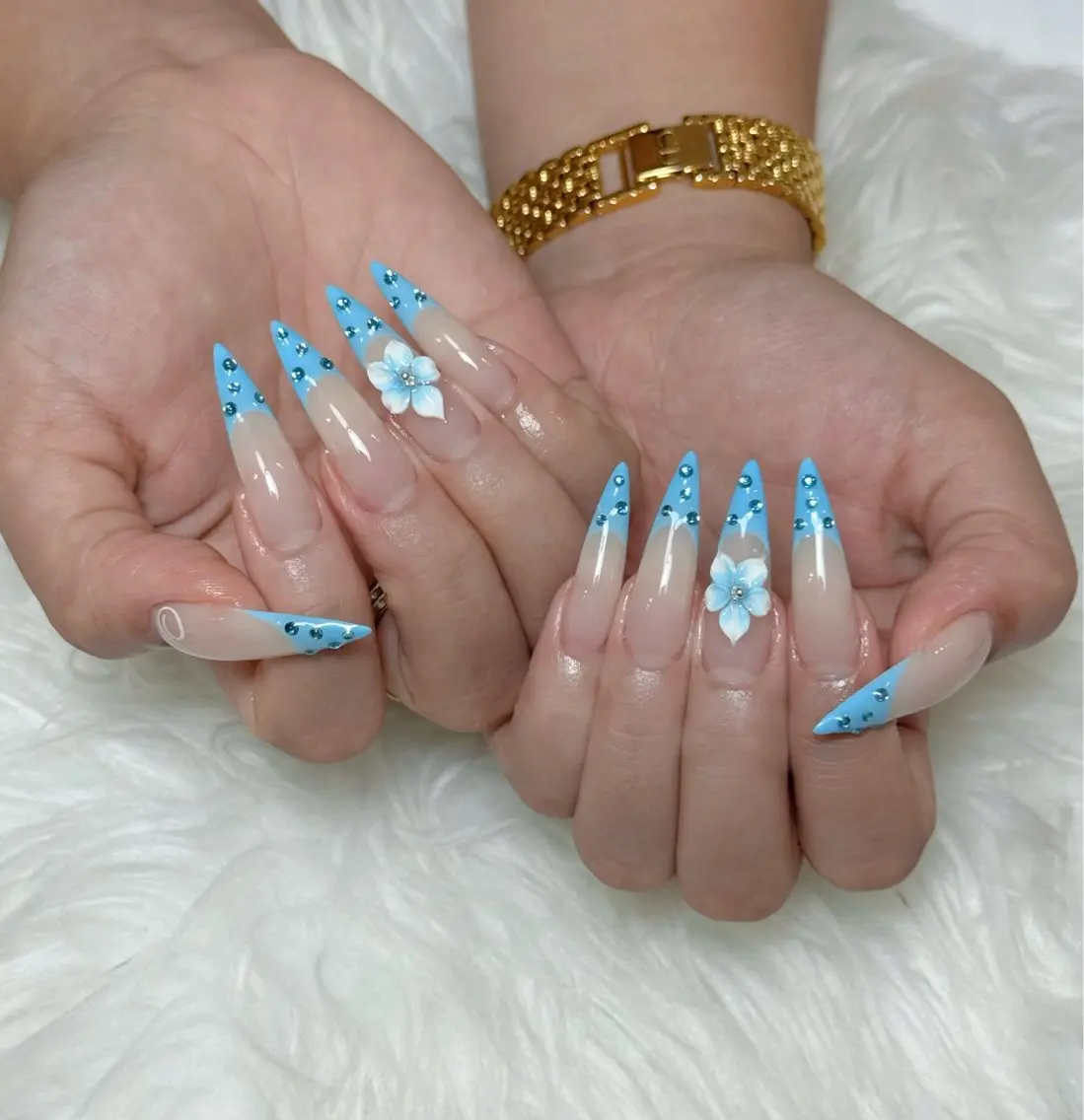ネイル チークネイル ドット フットネイル フレンチネイル グラデーション ハンドネイル ハンドケア Aria Nail Beautyのネイルデザイン