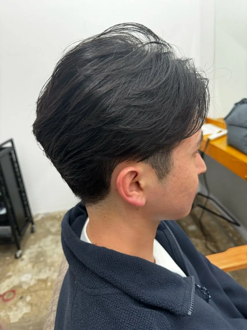 ショート メンズ 縮毛矯正 カット 縮毛矯正 トリートメント ROSSO春日部店 /髪質改善/カワムラのヘアスタイル