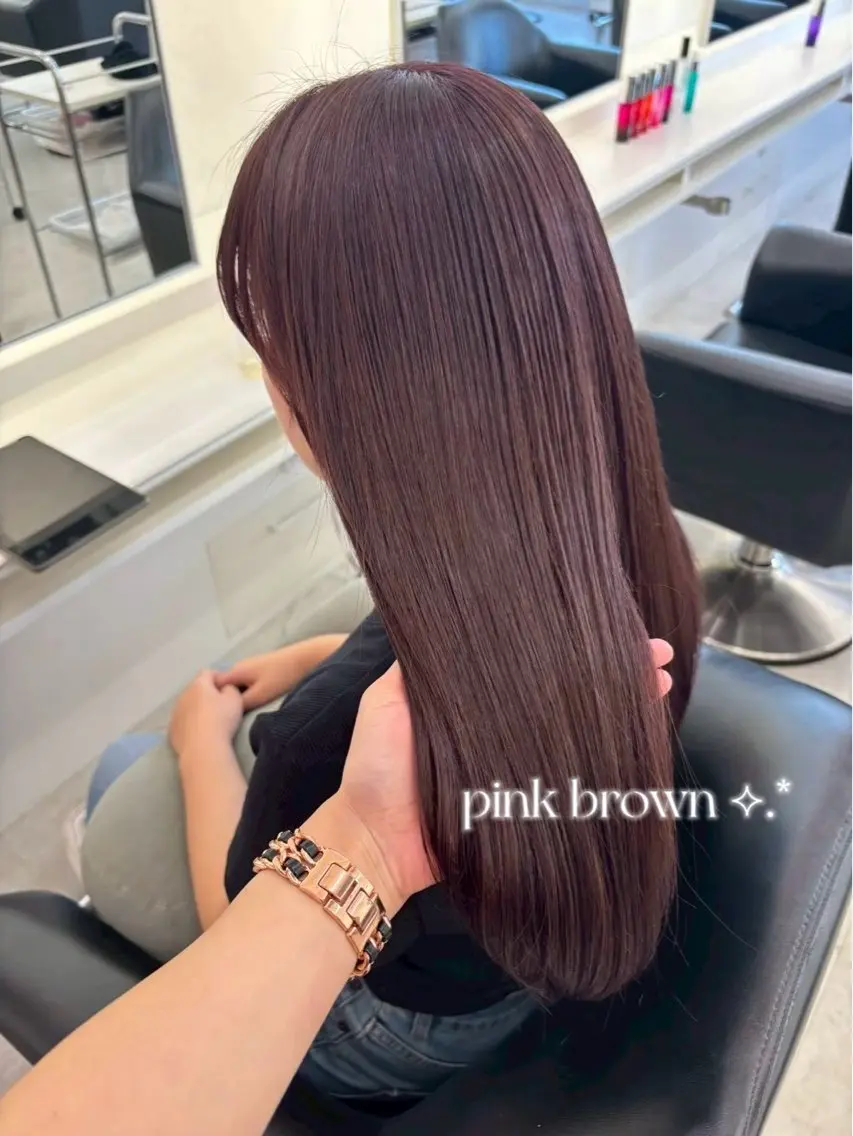 ロング カラー ヘアカラー parvemix ／川崎 はるひ🎀のヘアスタイル