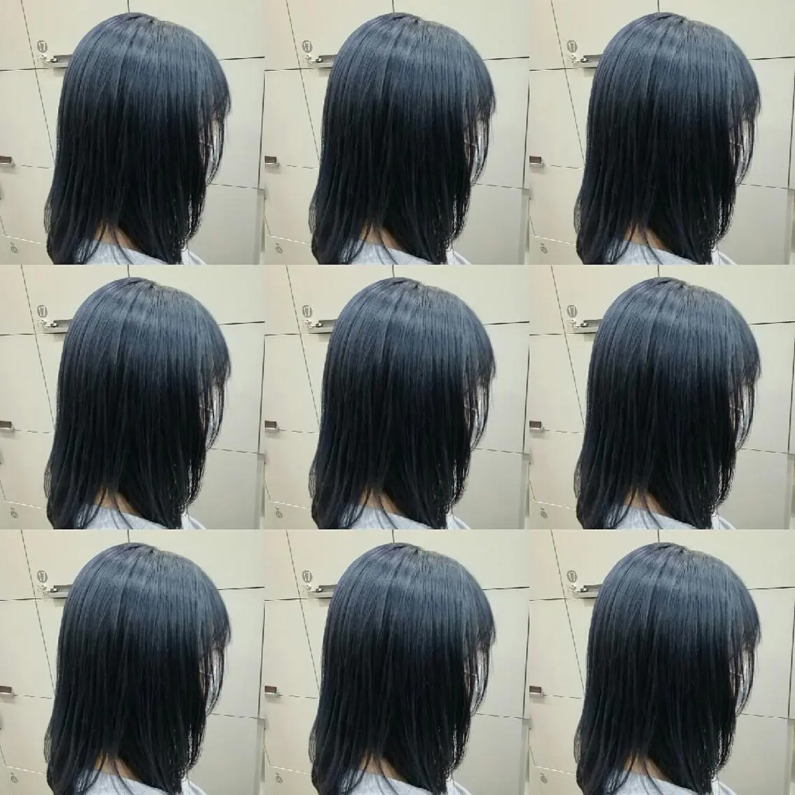 カラー ミディアム ブリーチ たき  あいみのヘアスタイル