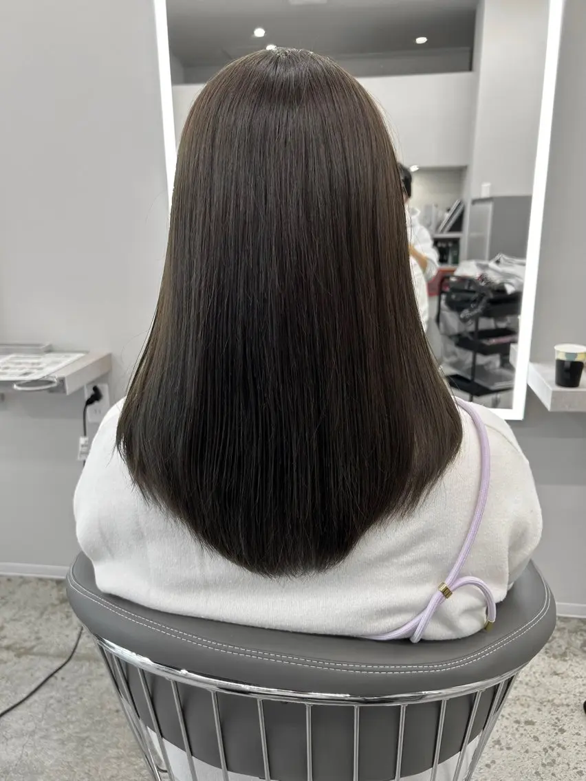 カラー＋トリートメントの写真