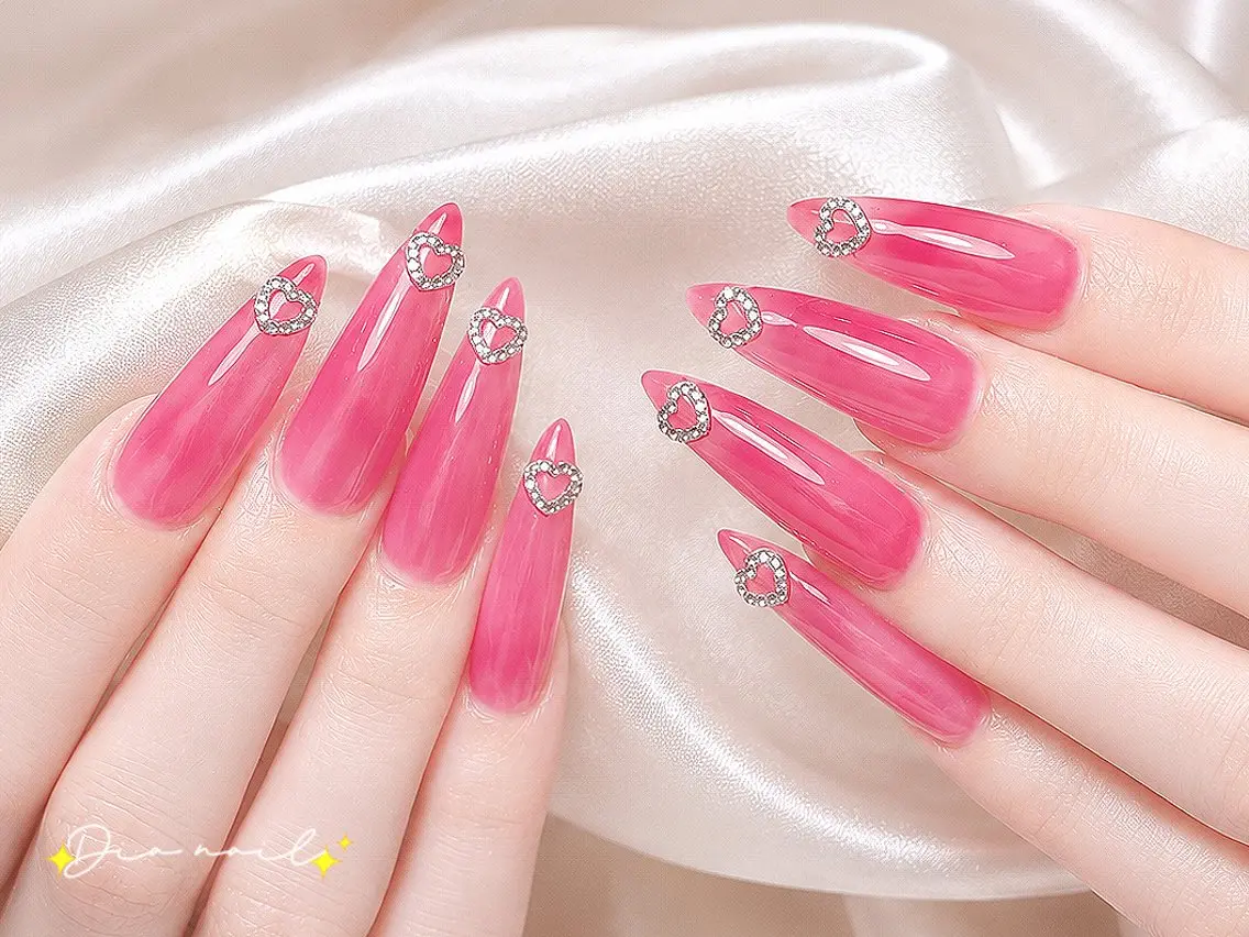 ネイル フットネイル 韓国ネイル レース マグネットネイル ニュアンスネイル ハンドネイル Dia nail サロンのネイルデザイン