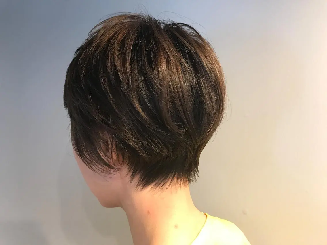 ショート ショートヘア 【美髪とカット】 AKIFUMIのヘアスタイル