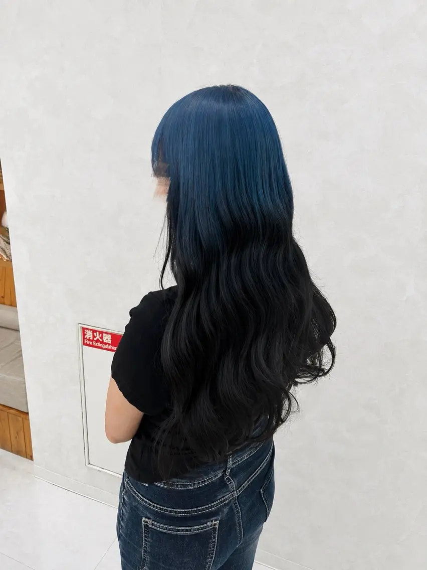 ロング ヘアカラー 心斎橋  / Rimiのヘアスタイル
