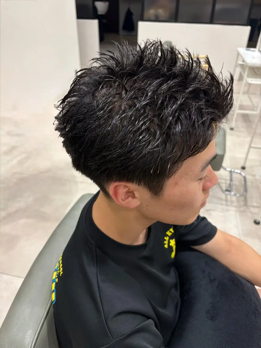 ショート メンズ カット 💜N°大分💜 三浦のヘアスタイル