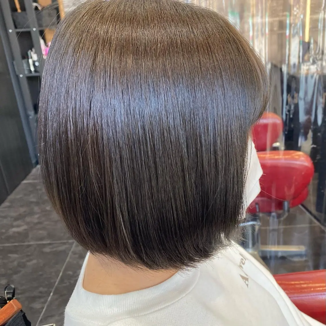 ショート カラー カット ブリーチカラー/ 岩破瑞希のヘアスタイル