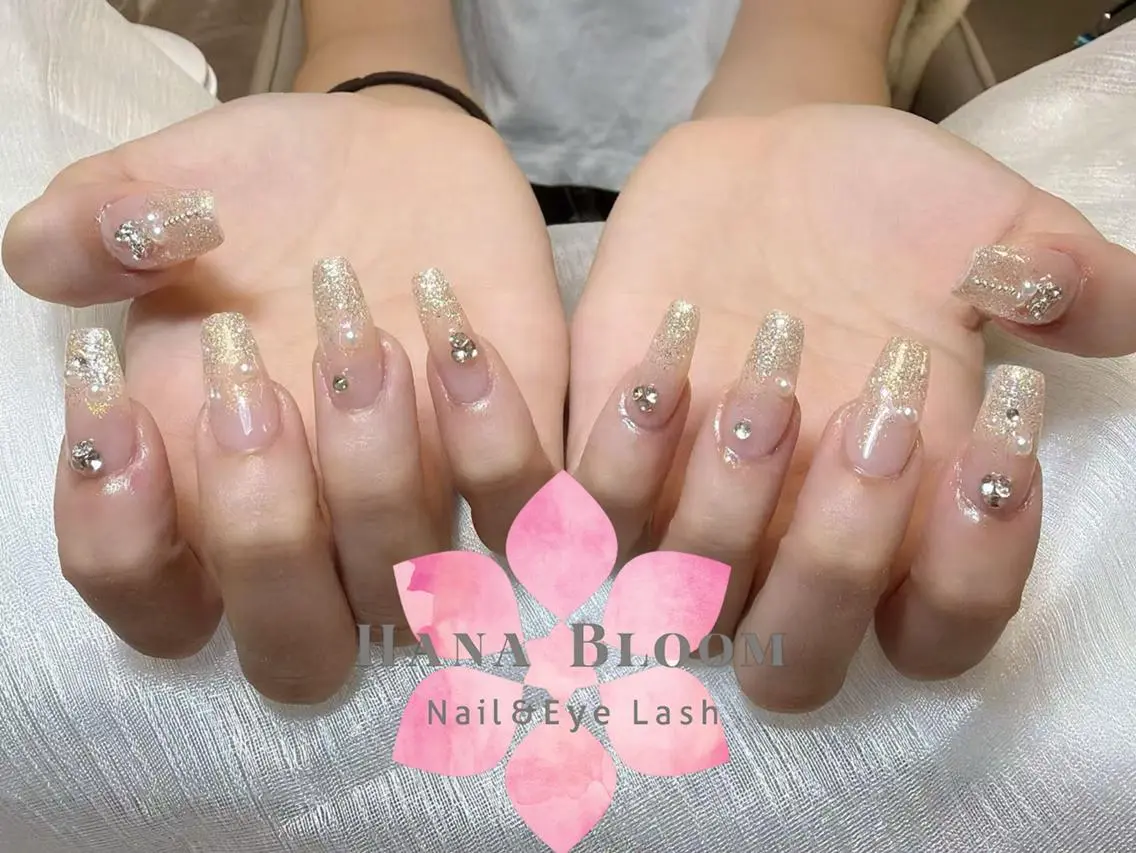 ネイル ハンドネイル ハンドケア Hana Bloom Nail 渋谷道玄坂のネイルデザイン