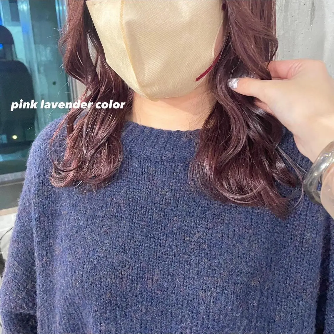 ミディアム カラー パーマ ヘアアレンジ メンズ キッズ ネイル マツエク・マツパ アイブロウ 透明感カラー・レイヤ ー🎀amika🎀のヘアスタイル