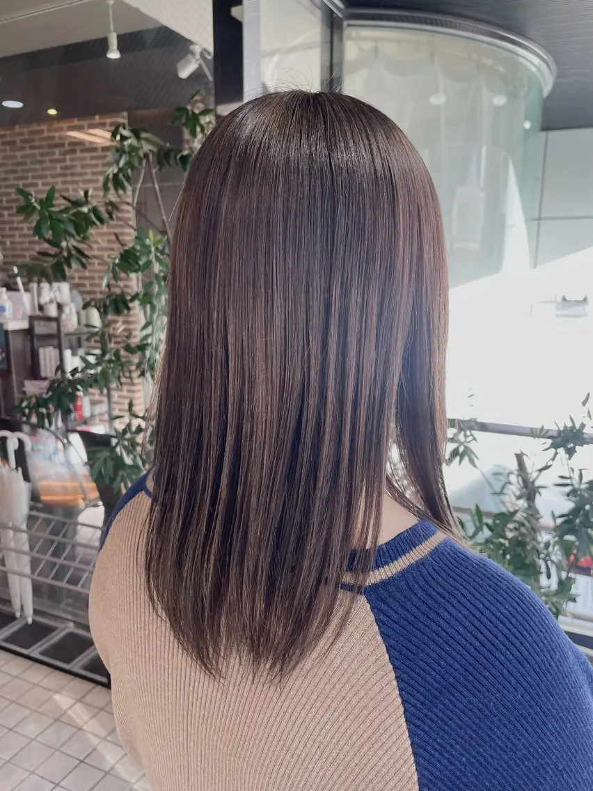 カラー カット✂︎ジャケ写 ネイル🦋mire-のヘアスタイル
