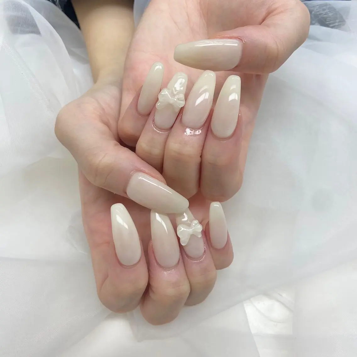 ロング ロング ハンドネイル ネイルJaol 池袋のネイルデザイン