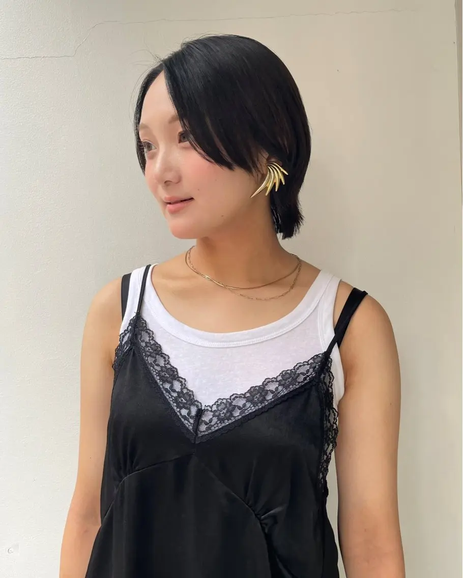 ショート ショートヘア haku 芽実のヘアスタイル