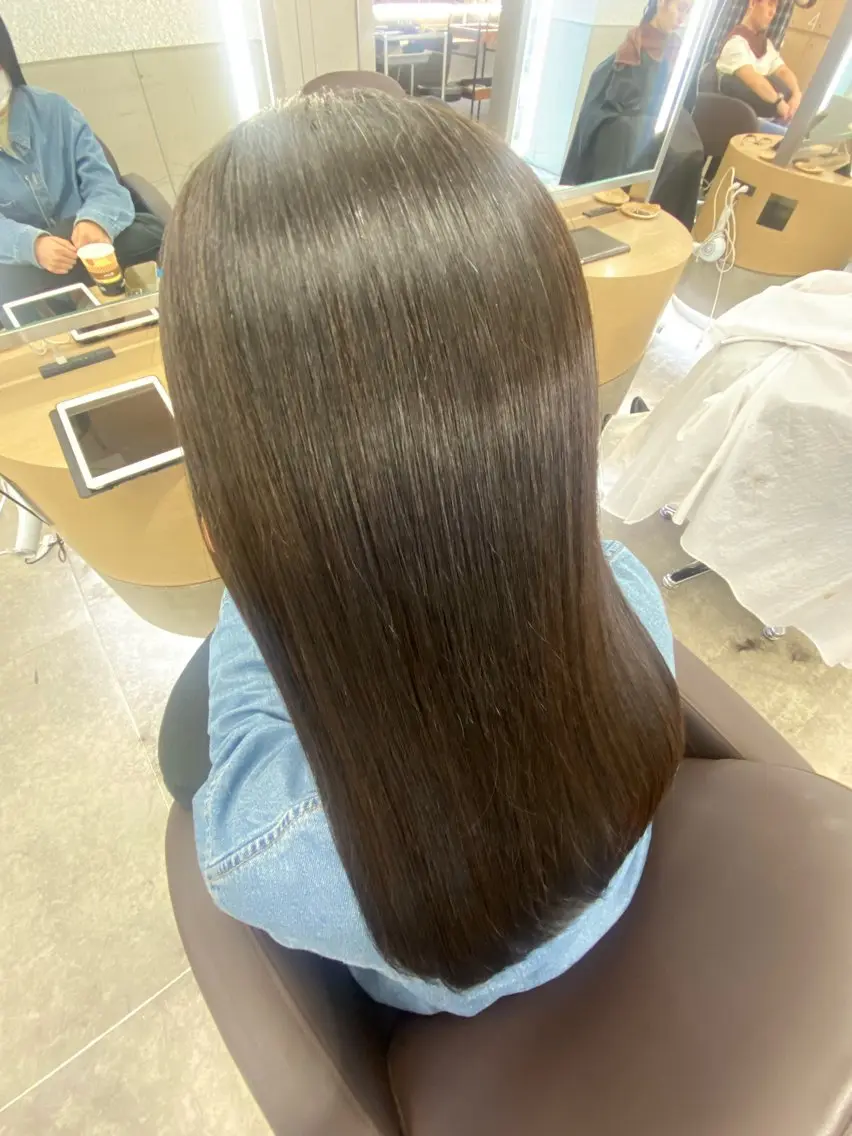 ロング トリートメント ヘアカラー トリートメント 新宿/尾池 竜大/髪質改善特化のヘアスタイル