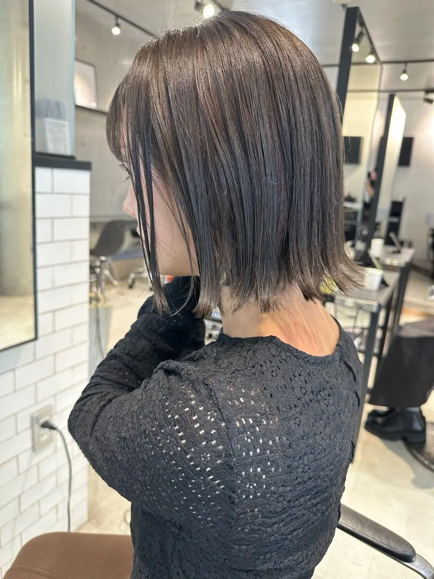 ミディアム カラー 縮毛矯正 トリートメント 🧡カラー特化💜 鈴木凱人🤍のヘアスタイル