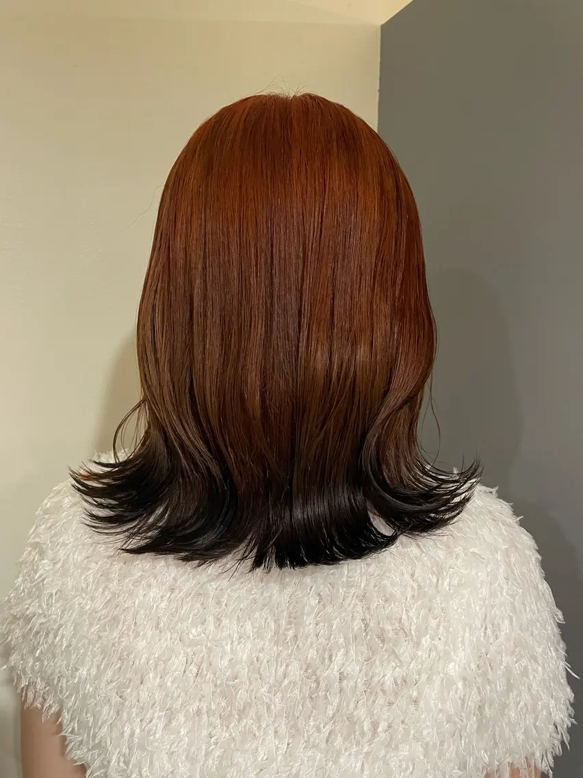 ミディアム 宇野愛華∕ パーマスタイルのヘアスタイル