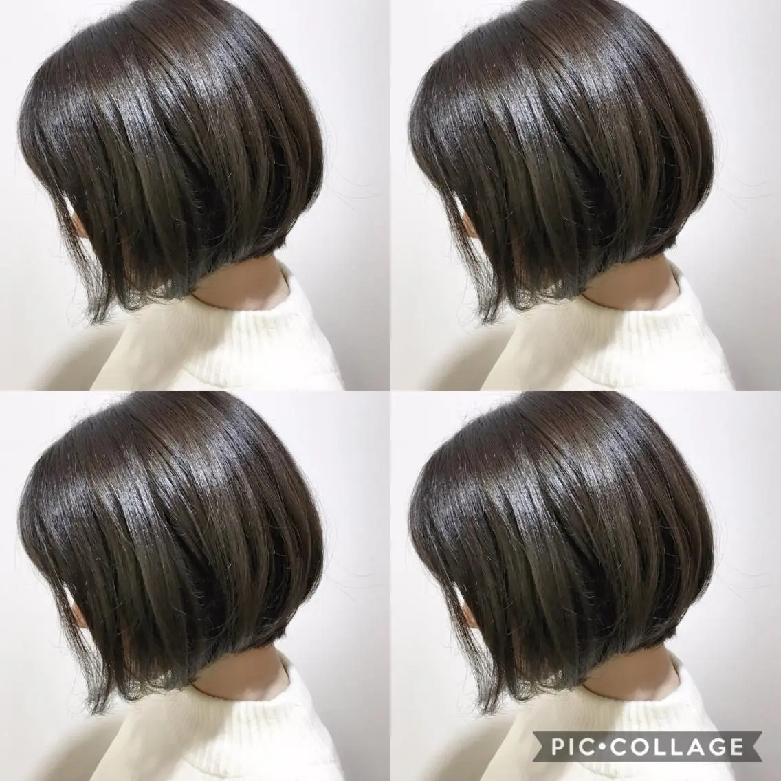 ショート カラー 前下がりボブ ブリーチ グレージュ ボブ 海外風レイヤーカット 👑店長 平松 由のヘアスタイル