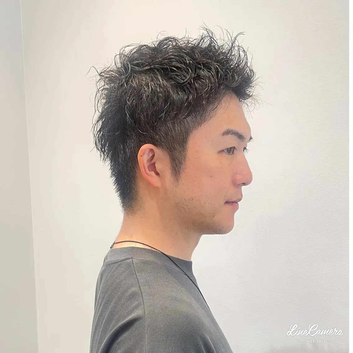 ショート メンズ calna by ELMO  上ノ井のヘアスタイル