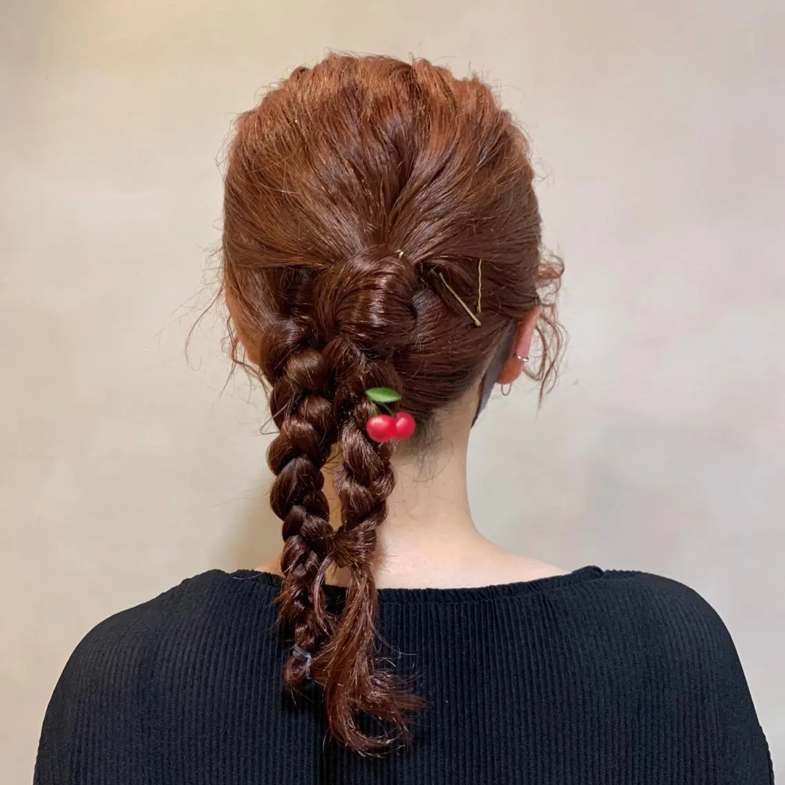 カラー ヘアアレンジ 透明感カラー オーガニックカラー 桃果 momokaのヘアスタイル