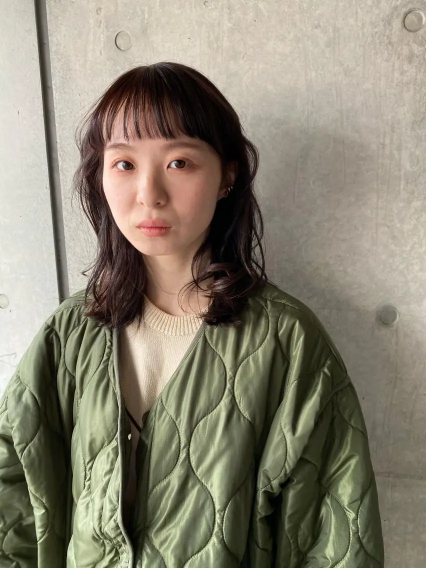 🉐ワンメイクカラー🩵　　　　※ブリーチ・黒染めではないカラー　+ロング料金1000円の写真