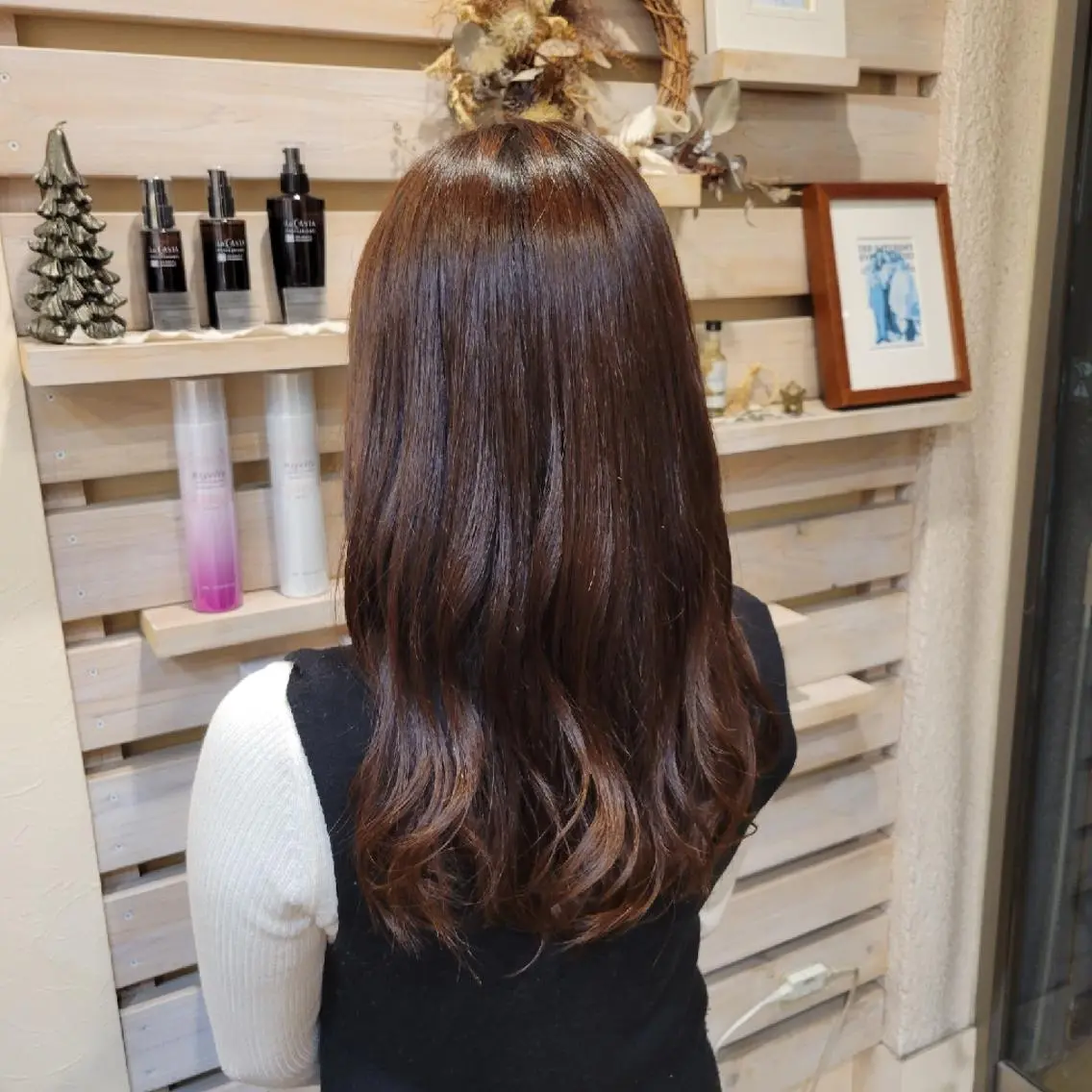 カラー な ほのヘアスタイル