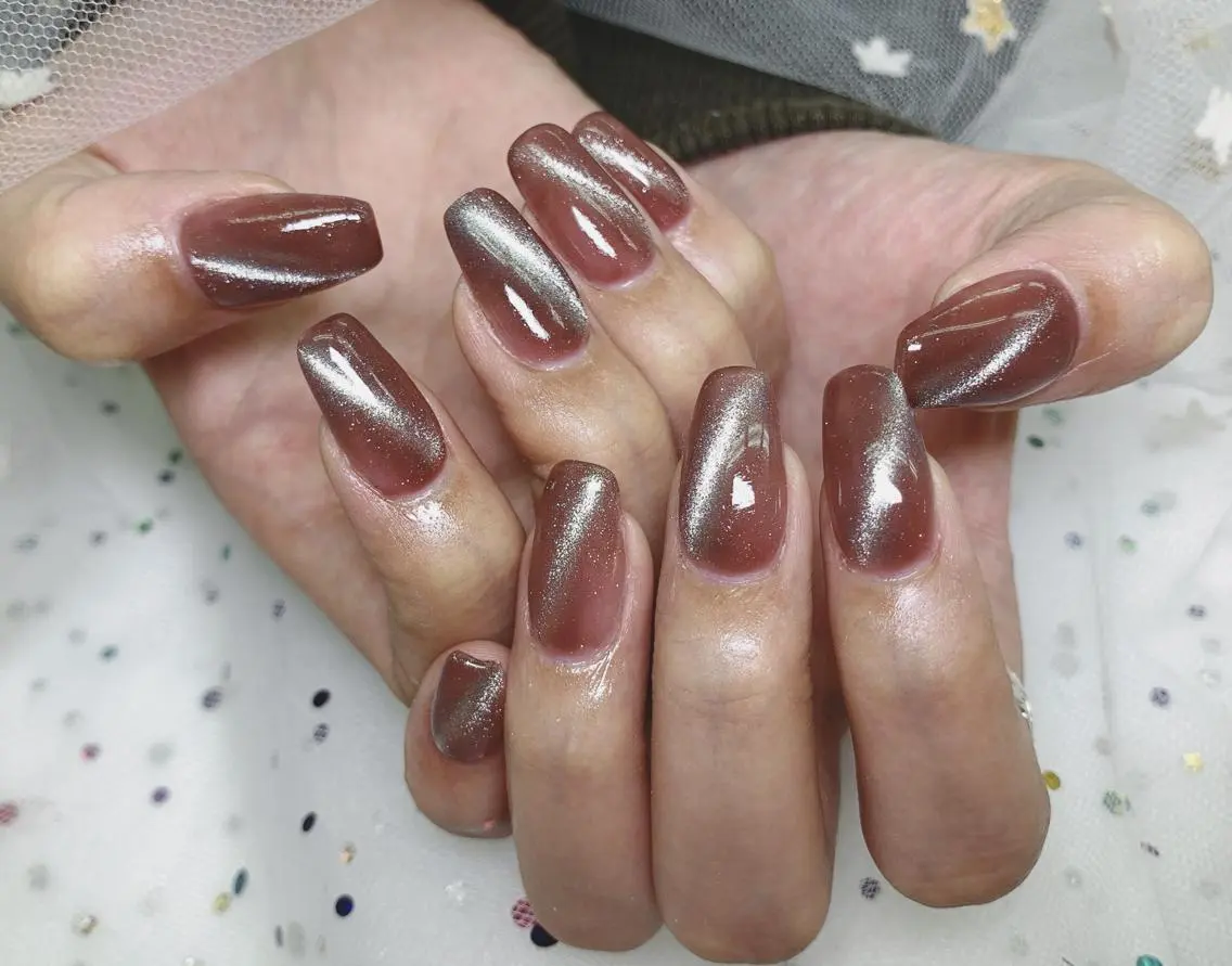 ネイル ハンドネイル 💅ネイルサロン ブラン🌈かすみのネイルデザイン
