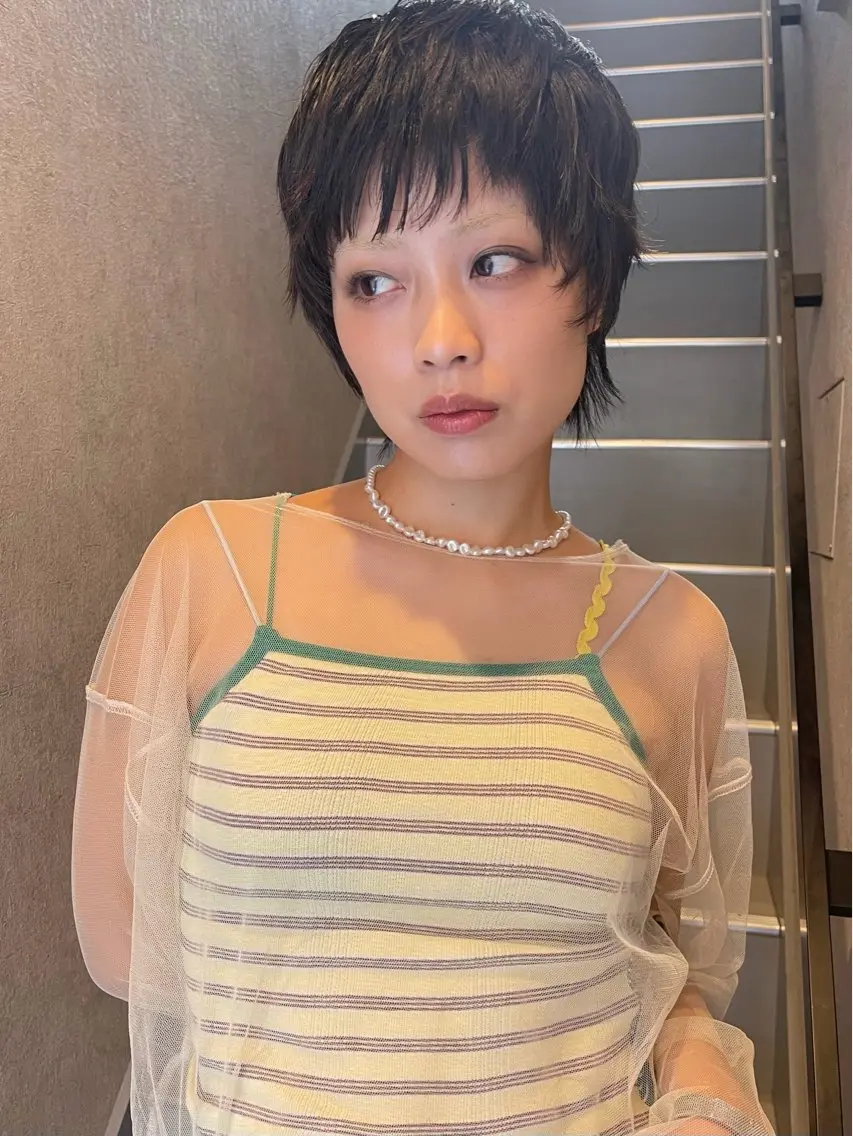 ショート カット 三浦 ふたばのヘアスタイル