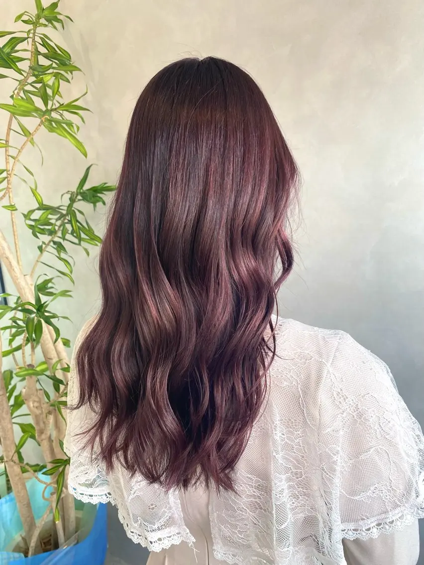 カラー ヘアカラー 白井 音羽のヘアスタイル