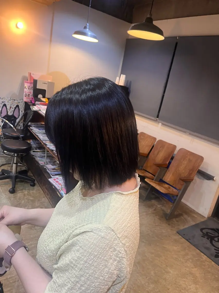 カラー パーマ ヘアカラー 縮毛矯正 松原 樹里のヘアスタイル