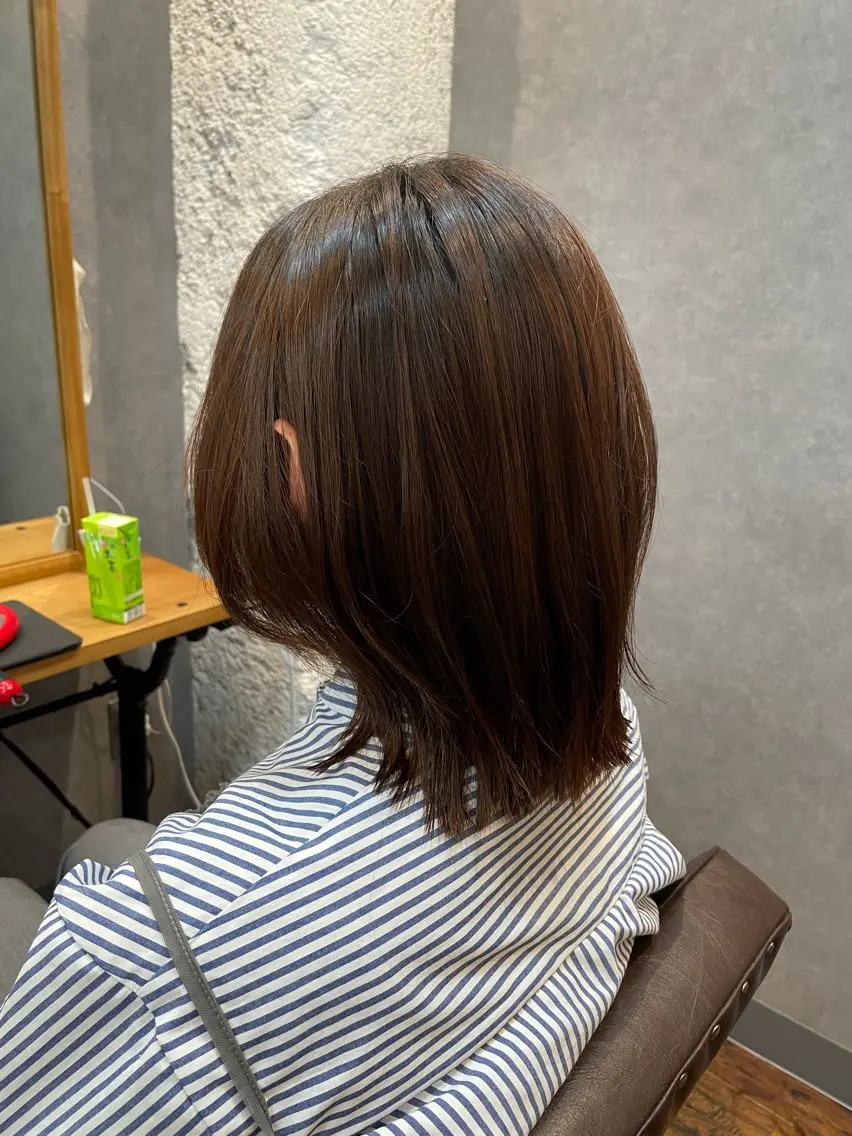 ミディアム カラー レイヤーカット ウルフカット カット ヘアカラー ツヤ美髪💐 髪質改善/高山愛来のヘアスタイル