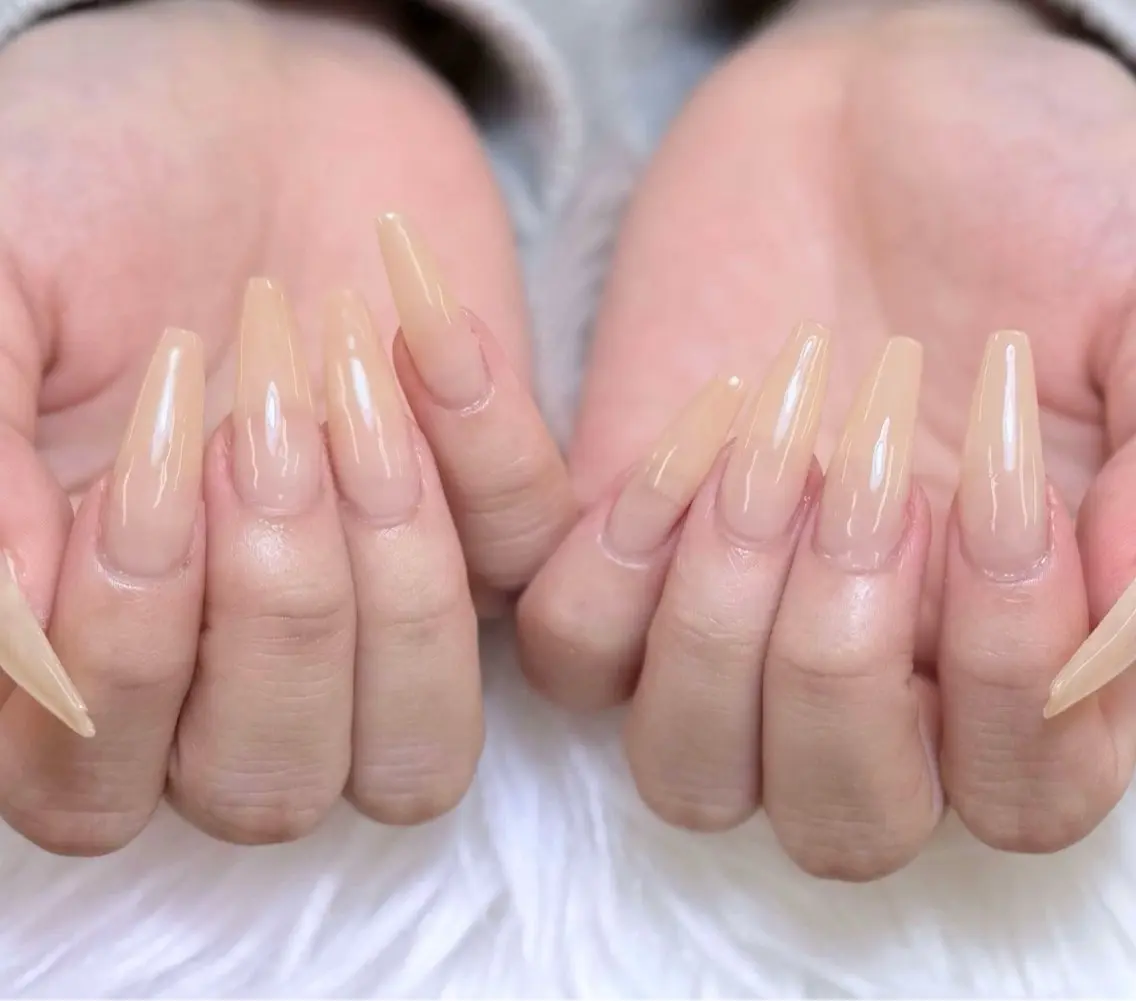ネイル チークネイル 長さ出し フットネイル マグネットネイル 持ち込み ANH NAIL ゴテゴテ専門店💎のネイルデザイン