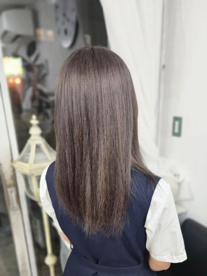 カラー ヘアカラー トリートメント 熊野 タイソンのヘアスタイル