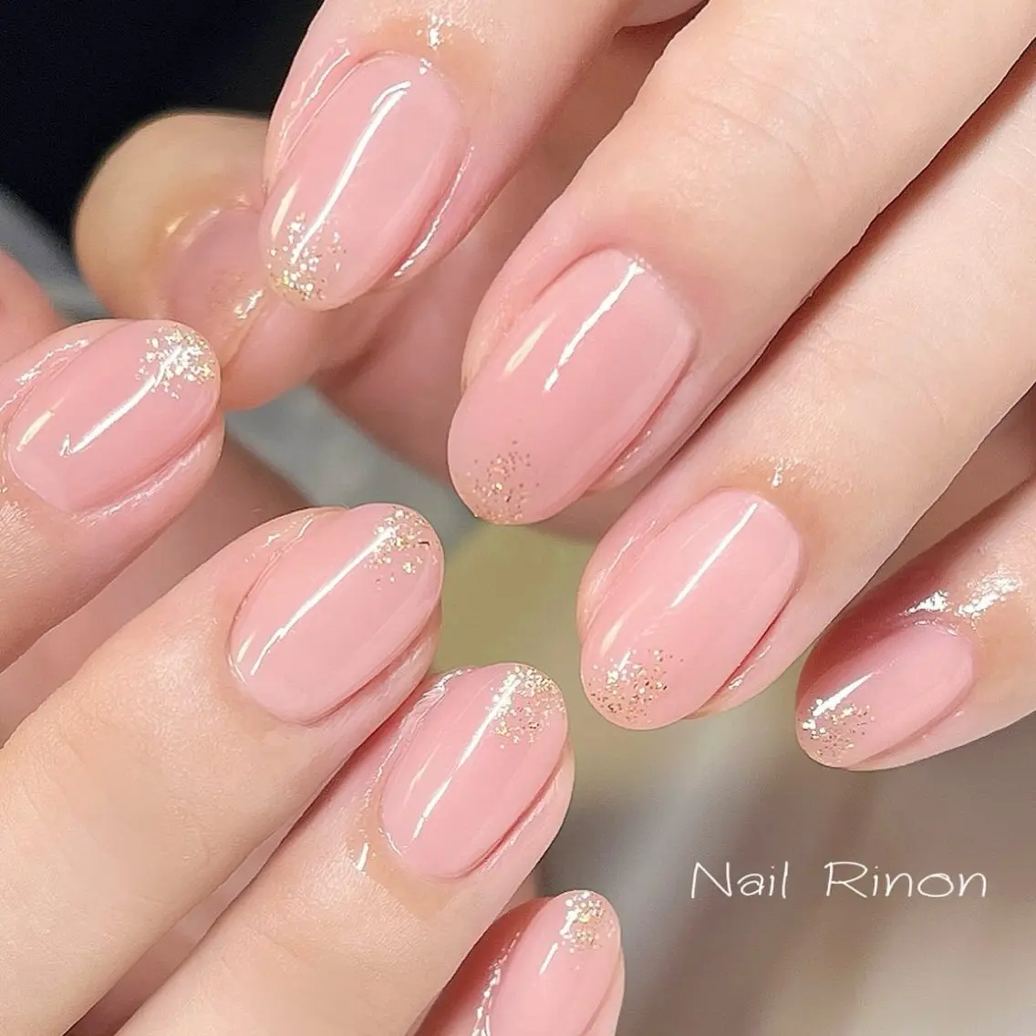 ネイル オフィスネイル ハンドネイル Nail Rinonのネイルデザイン