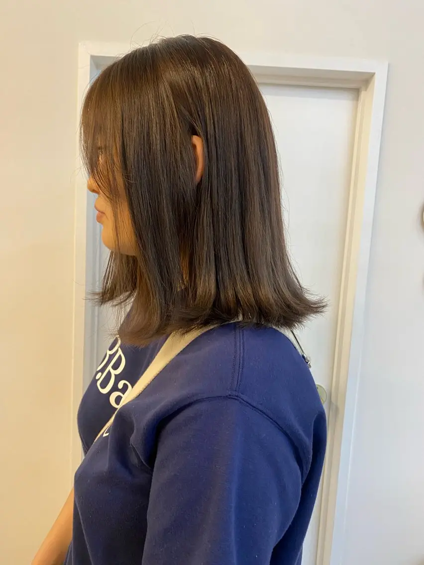 ミディアム カラー ichika/福岡 /透明感カラー🤎のヘアスタイル