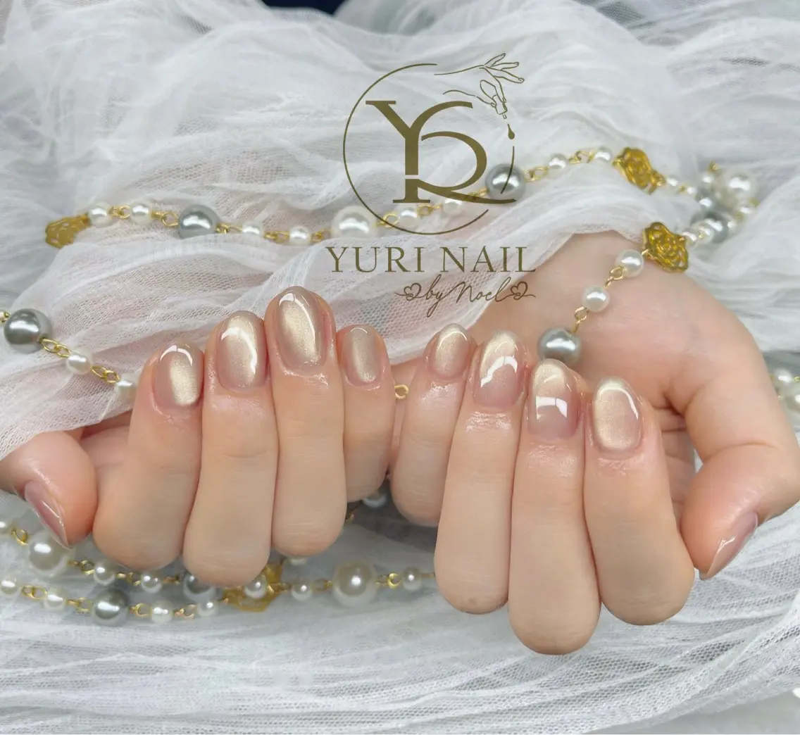 ネイル チークネイル フットネイル フレンチネイル グラデーション キラキラネイル ハンドネイル フットネイル ハンドケア YURI Nail Funabashiのネイルデザイン