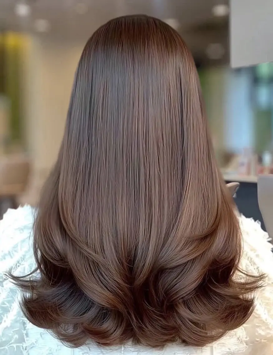 ロング オリーブ南森町店 タニモトのヘアスタイル