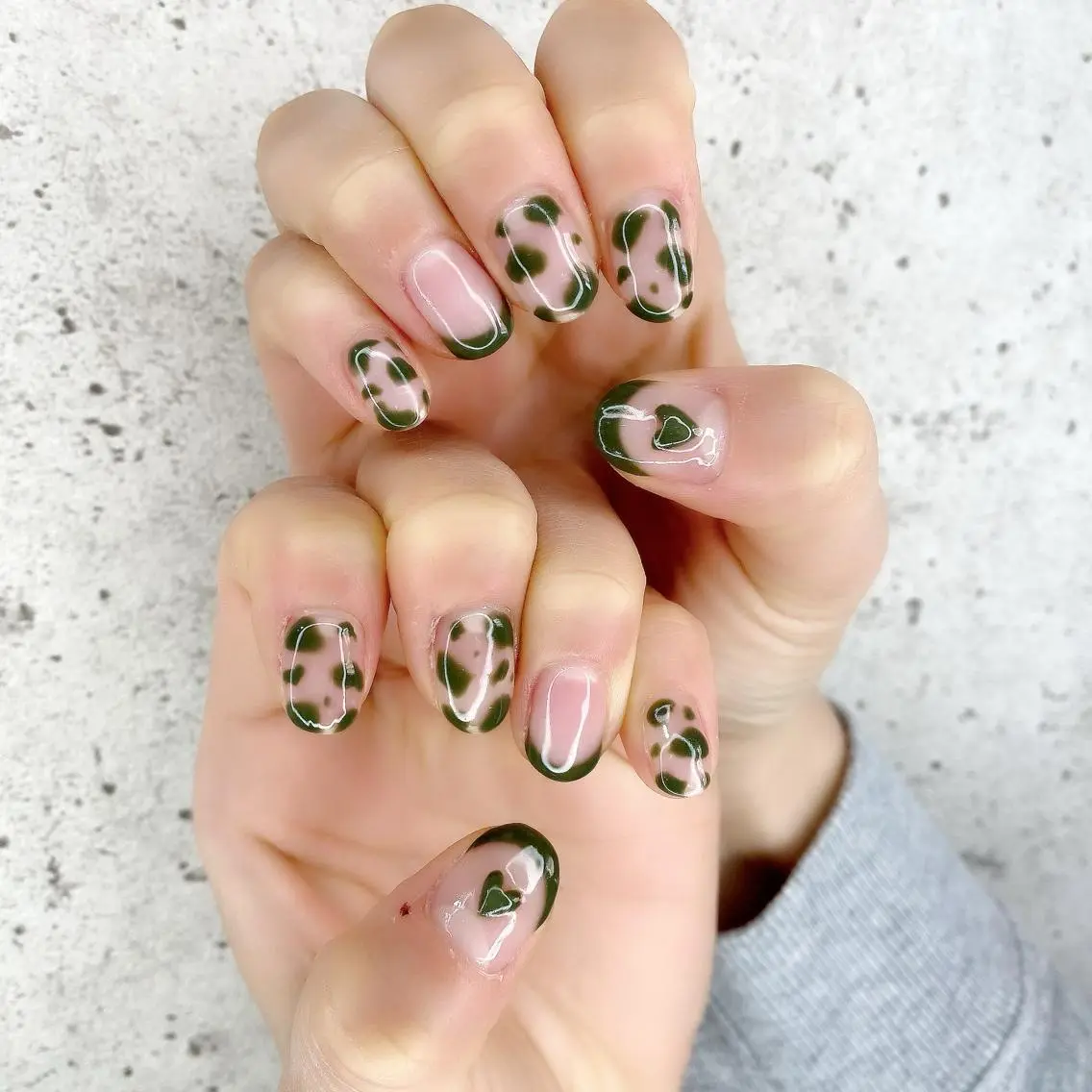 ミディアム カラー パーマ ヘアアレンジ メンズ キッズ ネイル マツエク・マツパ ハンドネイル Salon Ｋのネイルデザイン