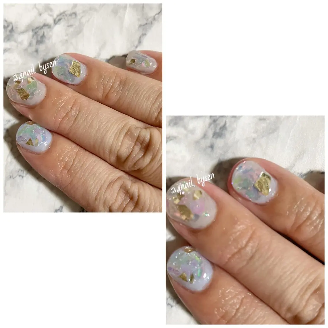 ネイル ニュアンスネイル Atelier by 24nail/Ayaのネイルデザイン