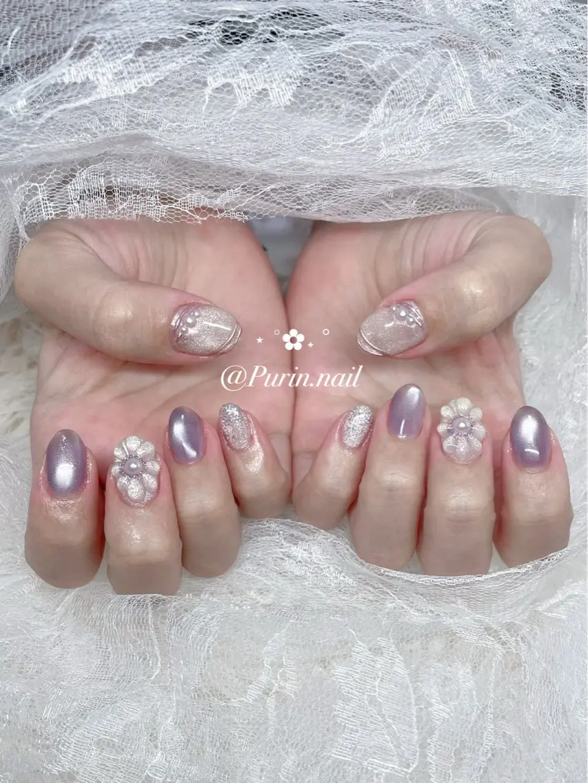 ネイル ハンドネイル Nails by Purin🍮のネイルデザイン
