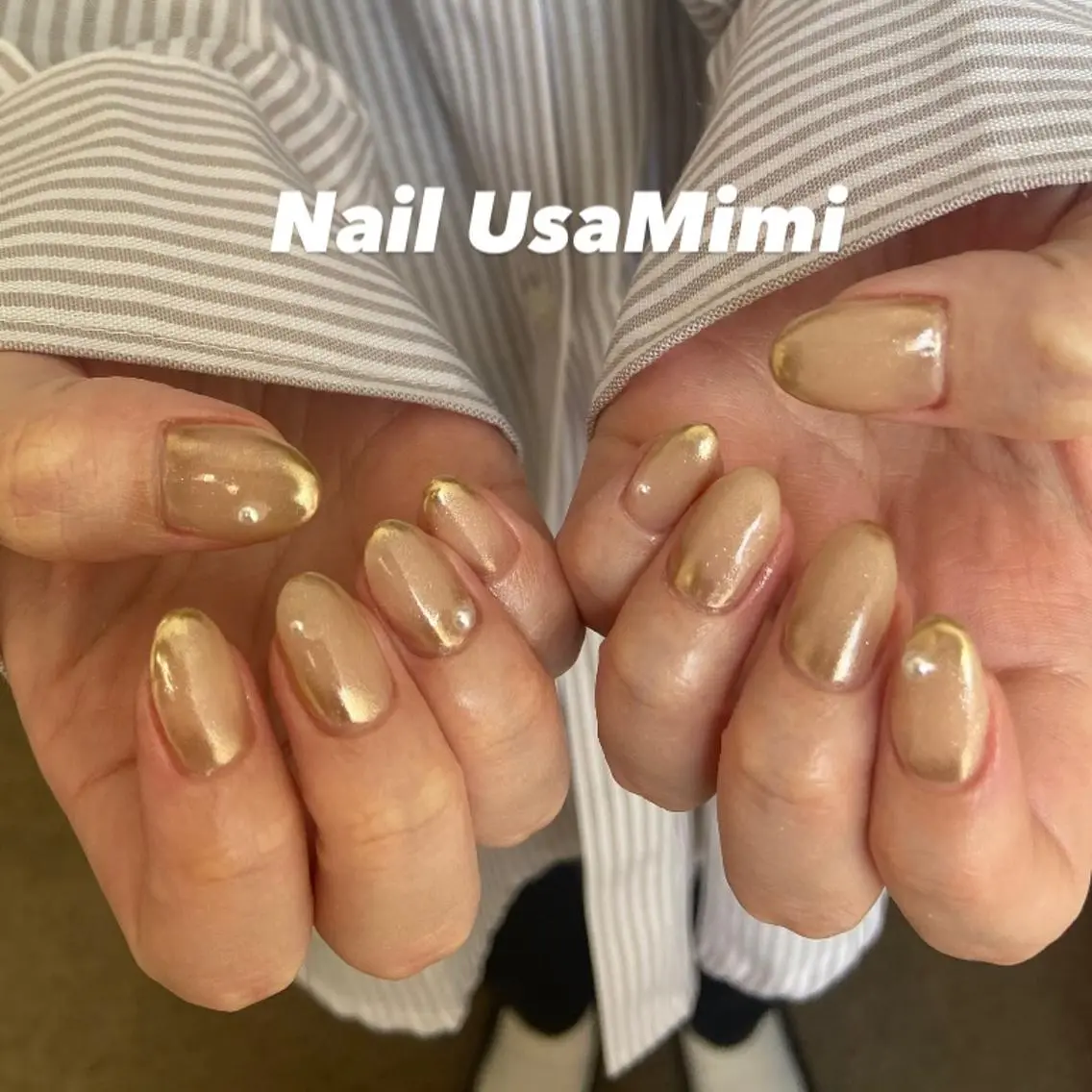 ネイル フットネイル ジェルネイル マグネットネイル 持ち込み ニュアンスネイル 本町ネイルNail UsaMimiのネイルデザイン